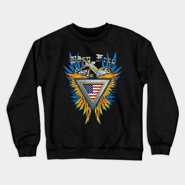 Born Free Crewneck Sweatshirt by hobrath